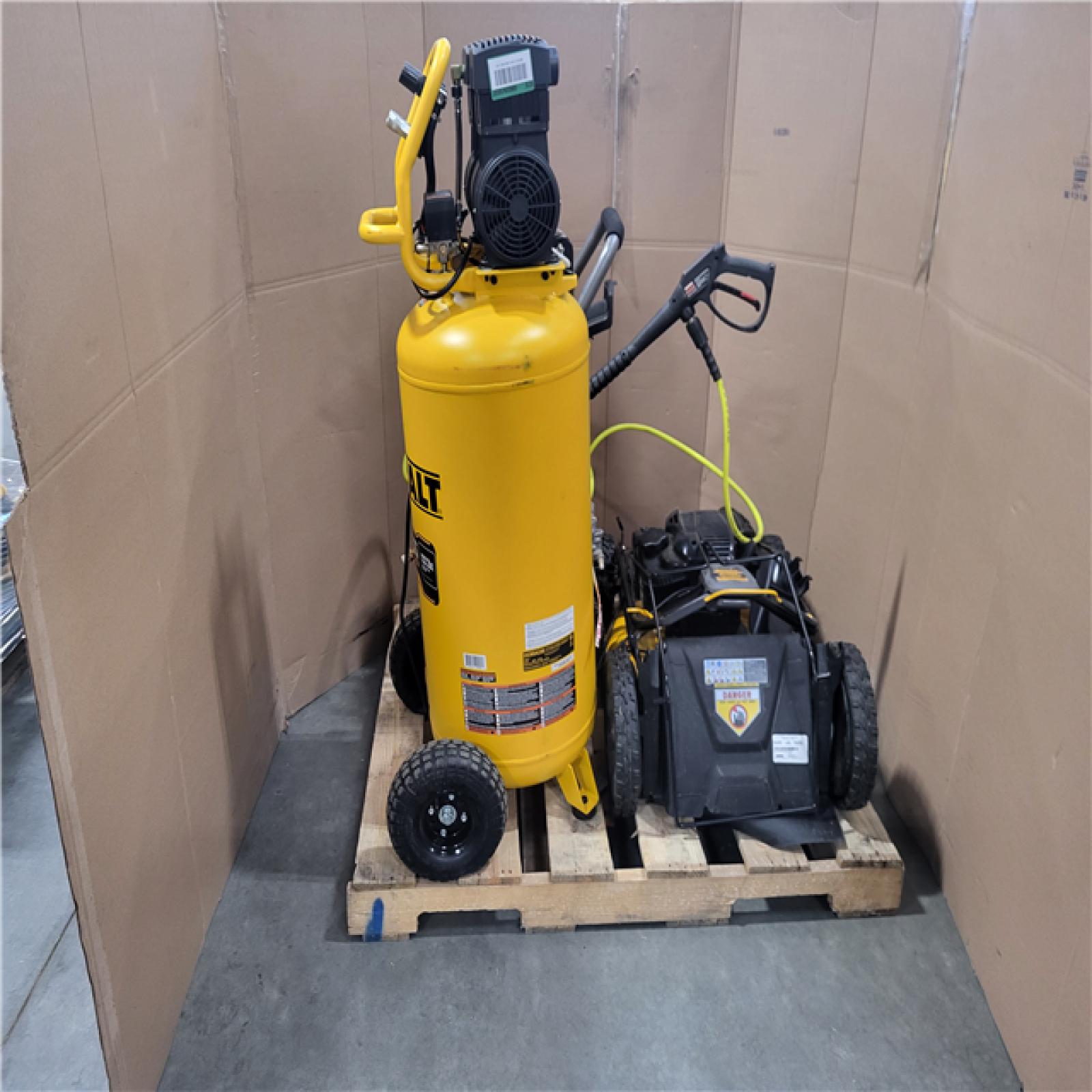 CALIFORNIA AS-IS OUTDOOR POWER EQUIPMENT