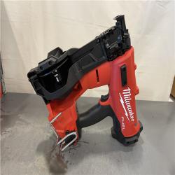 AS-IS - MILWAUKEE 18 FUEL 18-Volt Lithium-Ion Brushless Cordless Coil Roofing Nailer