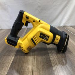 AS=IS DEWALT 20-Volt MAX Lithium-Ion Cordless Compact Reciprocating Saw with Battery 2Ah  Charger and Kit Bag