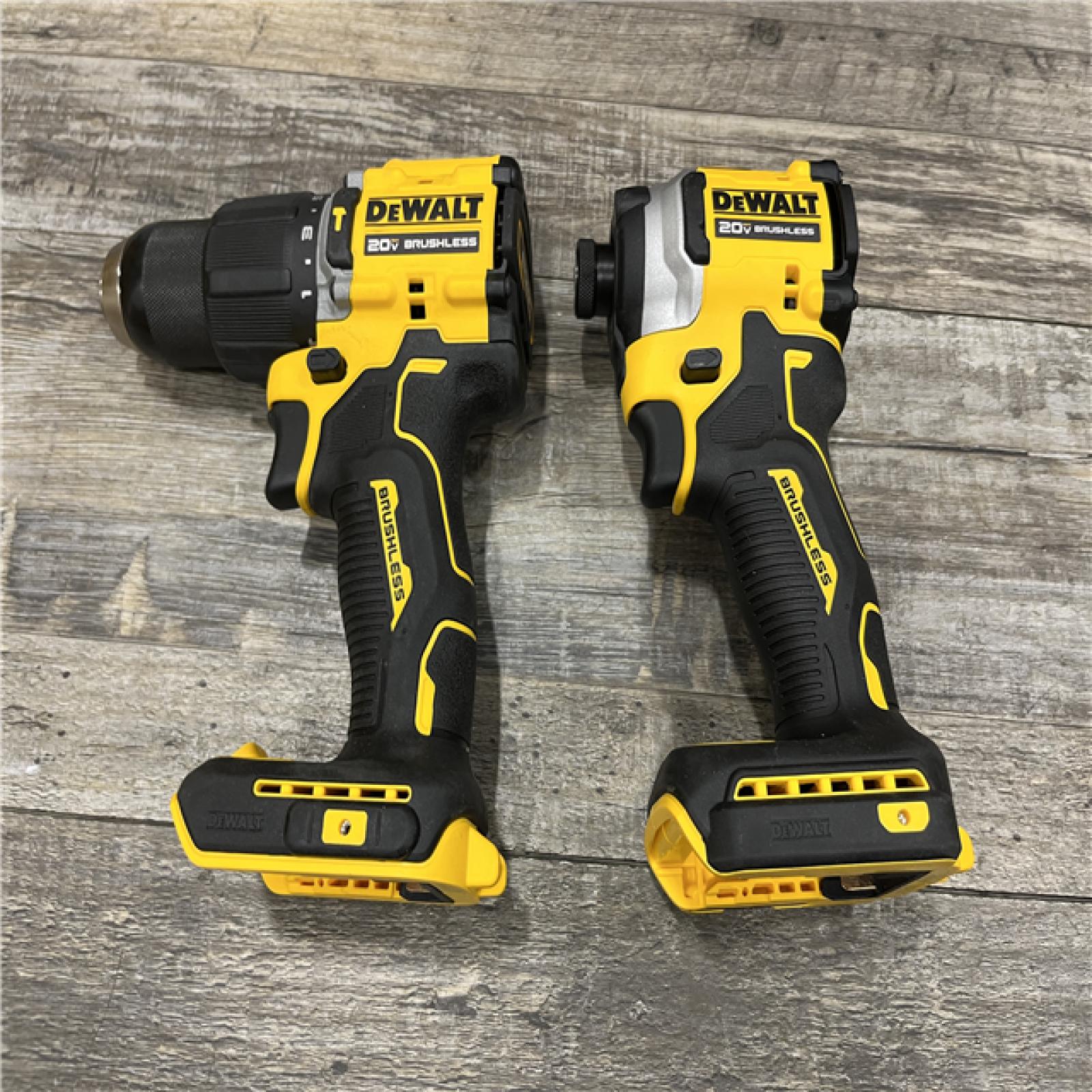 AS-IS DEWALT ATOMIC 20V MAX Lithium-Ion Cordless 2-Tool Combo Kit