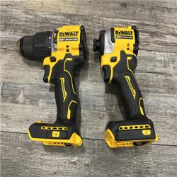 AS-IS DEWALT ATOMIC 20V MAX Lithium-Ion Cordless 2-Tool Combo Kit