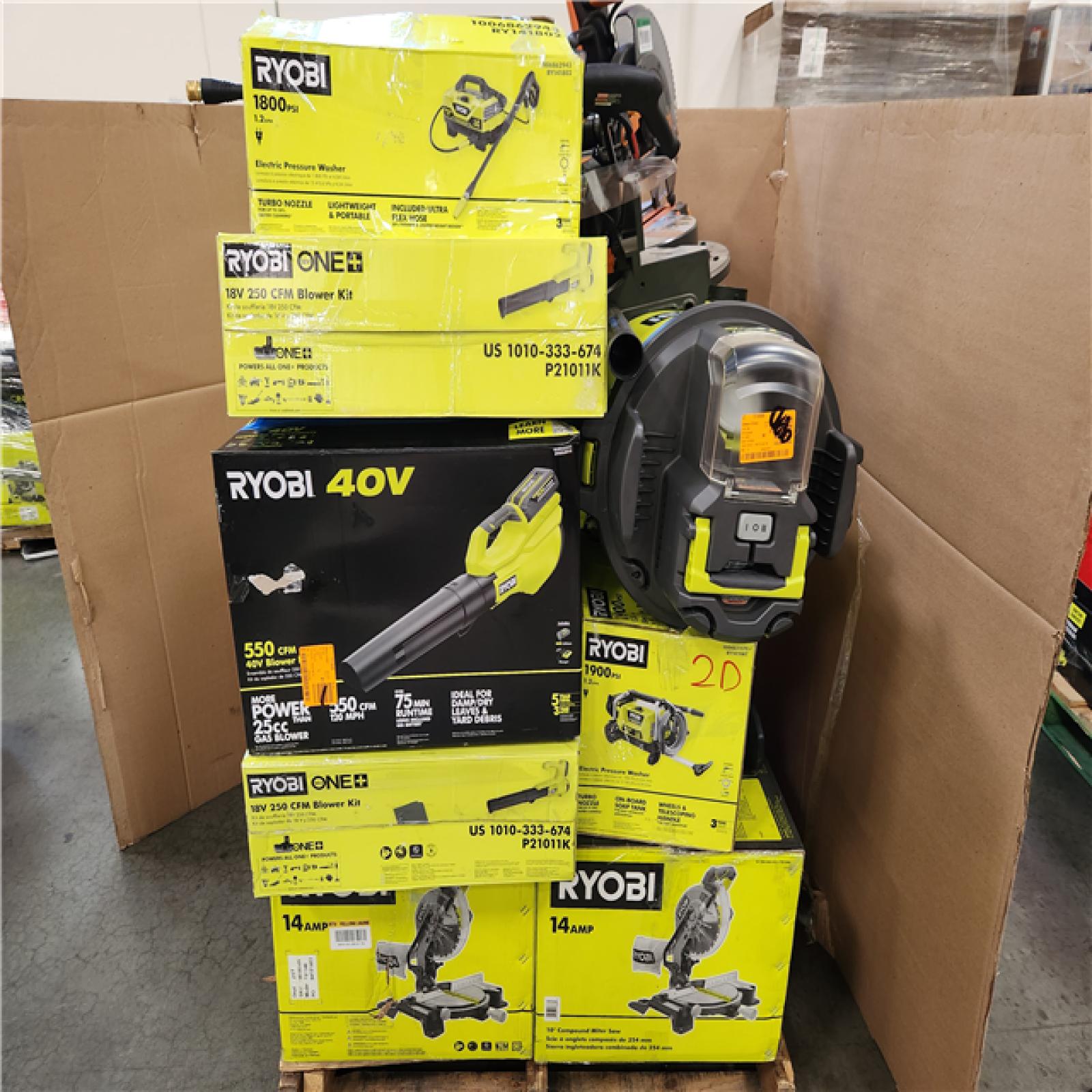 CALIFORNIA AS-IS TOOL PALLET