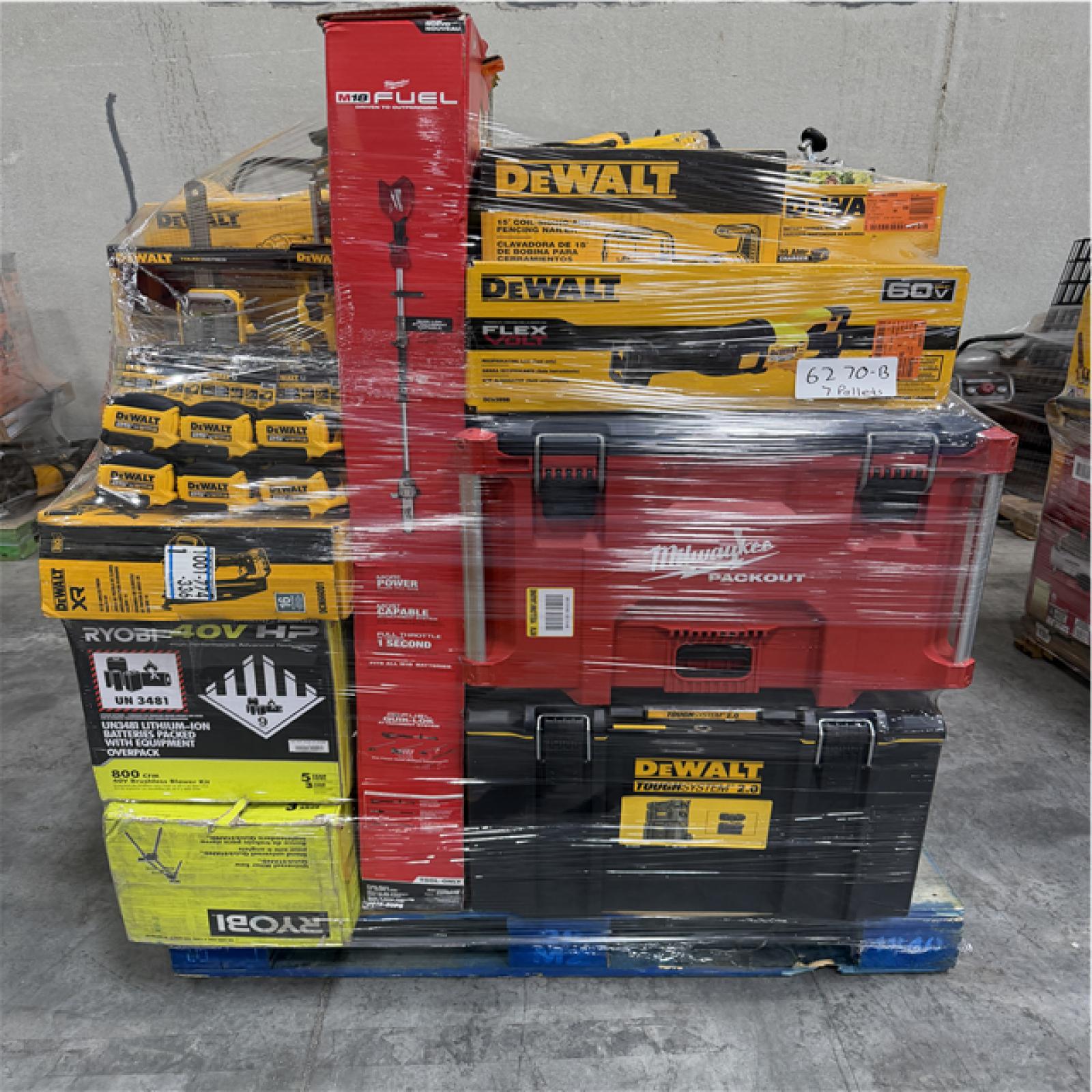 Atlanta Location As-Is Tools and More Partial Truckload (7 Pallets) 6270-B