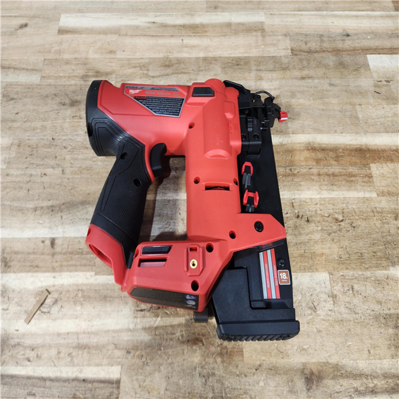 HOUSTON LOCATION - AS - IS Milwaukee FUEL 12-Volt Lithium-Ion Brushless Cordless 18-Gauge 1-1/2 in. Compact Brad Nailer (Tool Only)