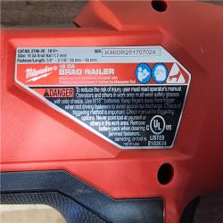 HOUSTON LOCATION - AS-IS Milwaukee FUEL 18-Volt Lithium-Ion Brushless Cordless Gen II 18-Gauge Brad Nailer (Tool-Only)