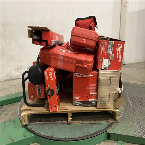 Dallas Location - As-Is MILWAUKEE Tool Pallet