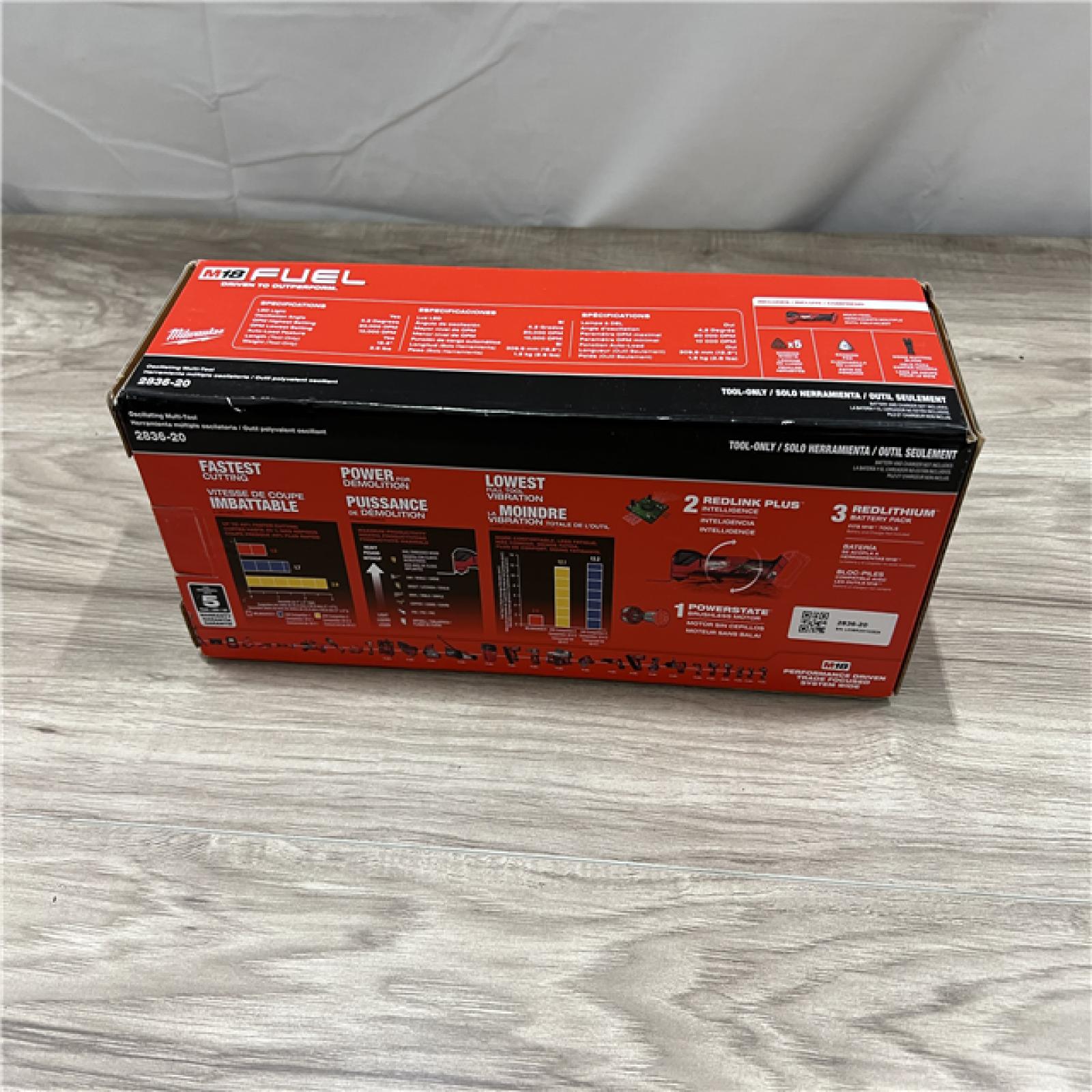 NEW Milwaukee FUEL 18V Lithium-Ion Cordless Brushless Oscillating Multi-Tool (Tool-Only)