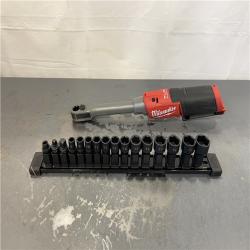 AS-IS - Milwaukee M12 FUEL INSIDER 12V Lithium-Ion Brushless Cordless 1/4 in. - 3/8 in. Extended Reach Box Ratchet