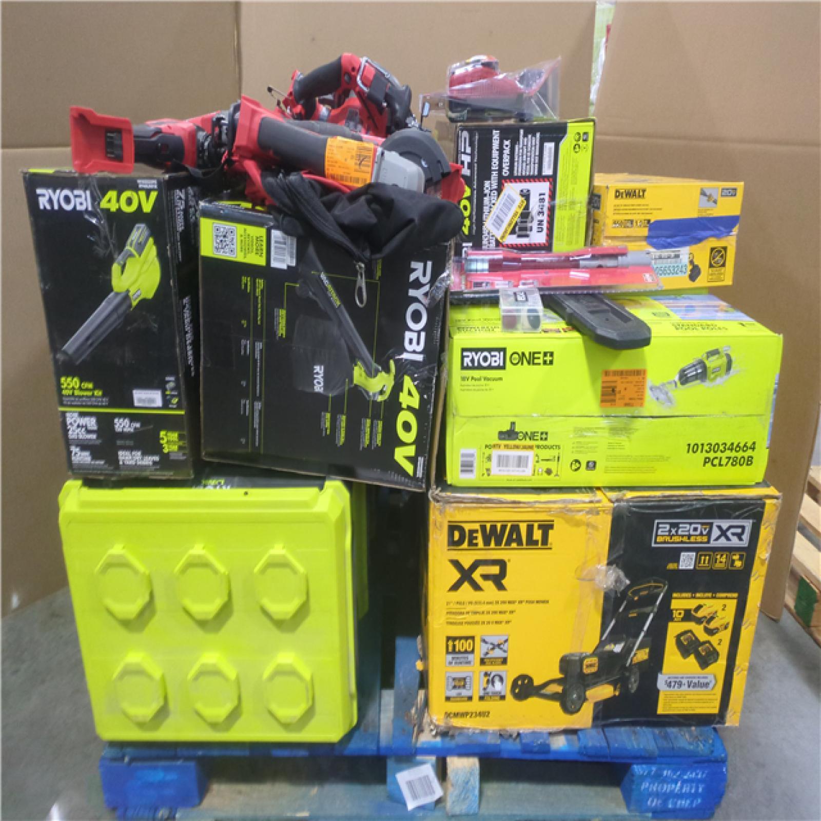 CALIFORNIA AS-IS TOOL PALLET