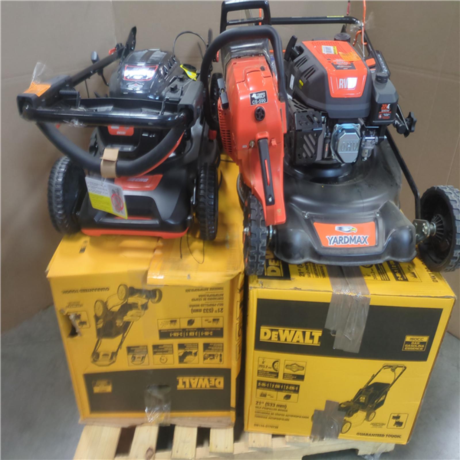 California AS-IS OUTDOOR POWER EQUIPMENT