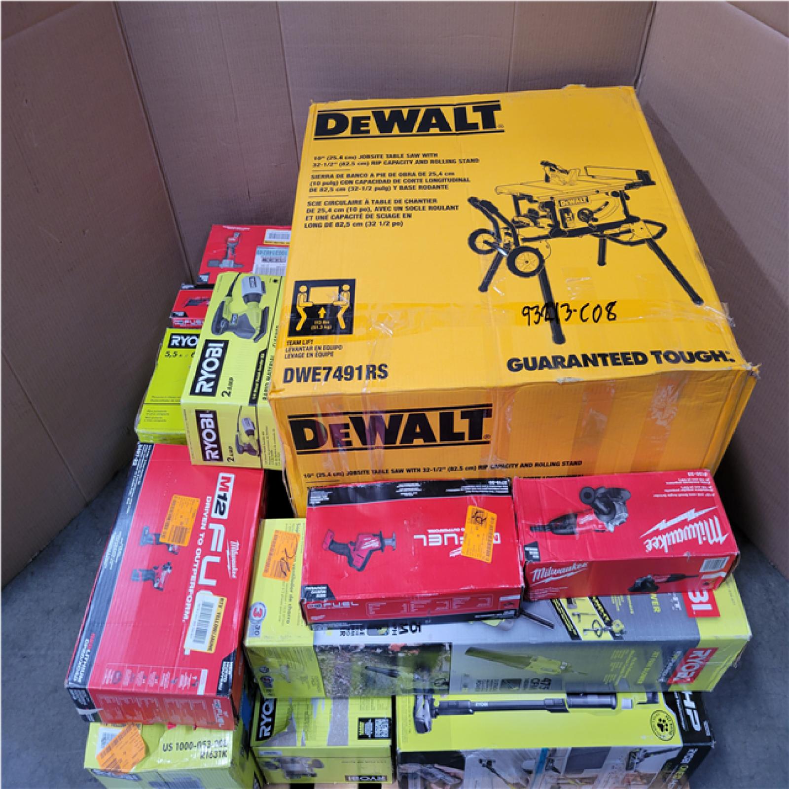 CALIFORNIA AS-IS TOOL PALLET
