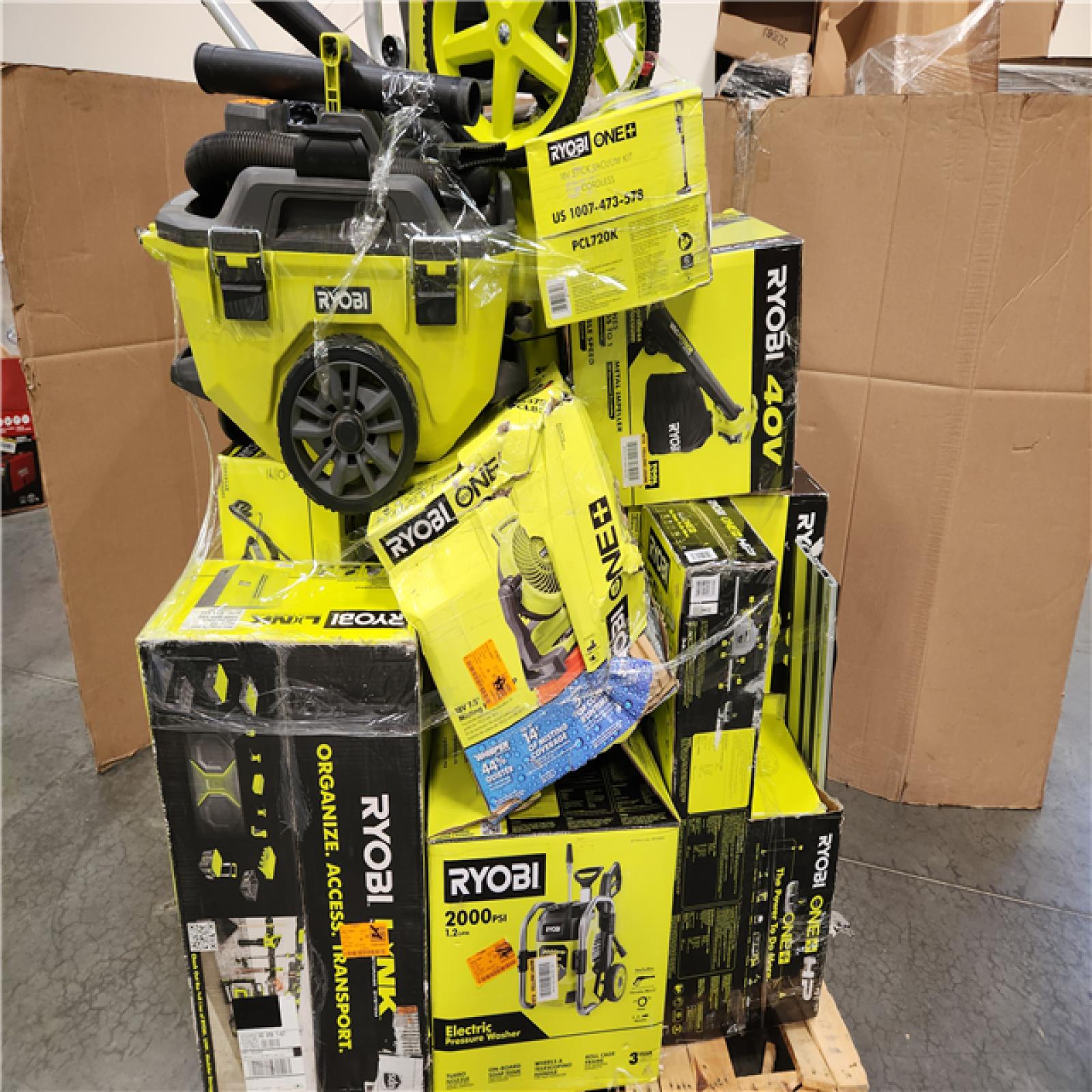 CALIFONIA  AS-IS TOOL PALLET