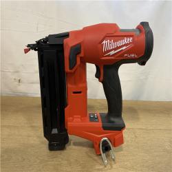 AS-IS Milwaukee FUEL 18-Volt Lithium-Ion Brushless Cordless Gen II 18-Gauge Brad Nailer (Tool-Only)