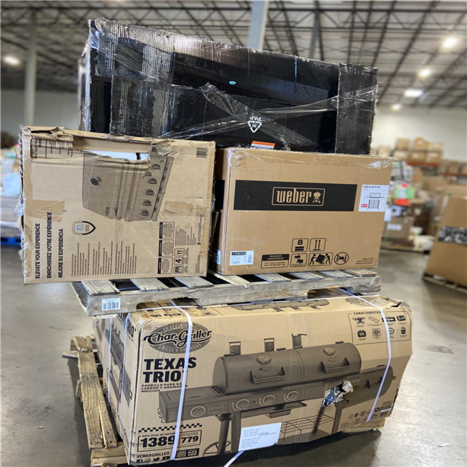 DALLAS LOCATION - MIXED GRILL PALLET - (5 UNITS)