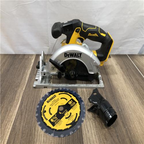 AS-IS DEWALT 20V MAX Cordless Brushless 6-1/2 in. Sidewinder Style Circular Saw (Tool Only)
