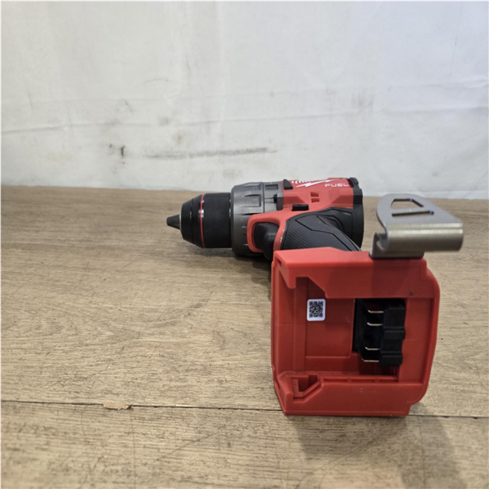 AS-IS Milwaukee FUEL 18V Lithium-Ion Brushless Cordless 1/2 in. Hammer Drill/Driver (Tool-Only)