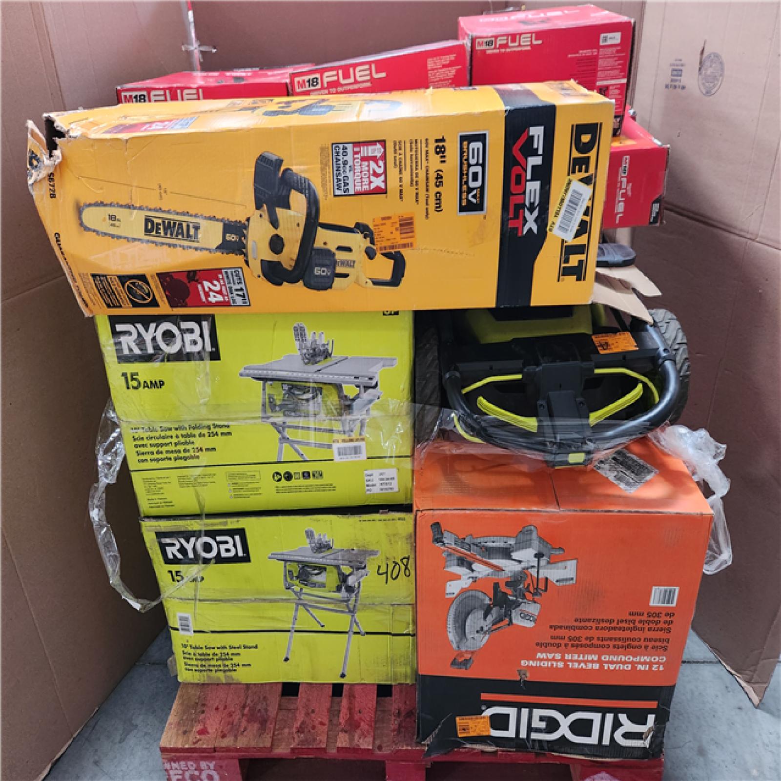 CALIFORNIA AS-IS TOOL PALLET