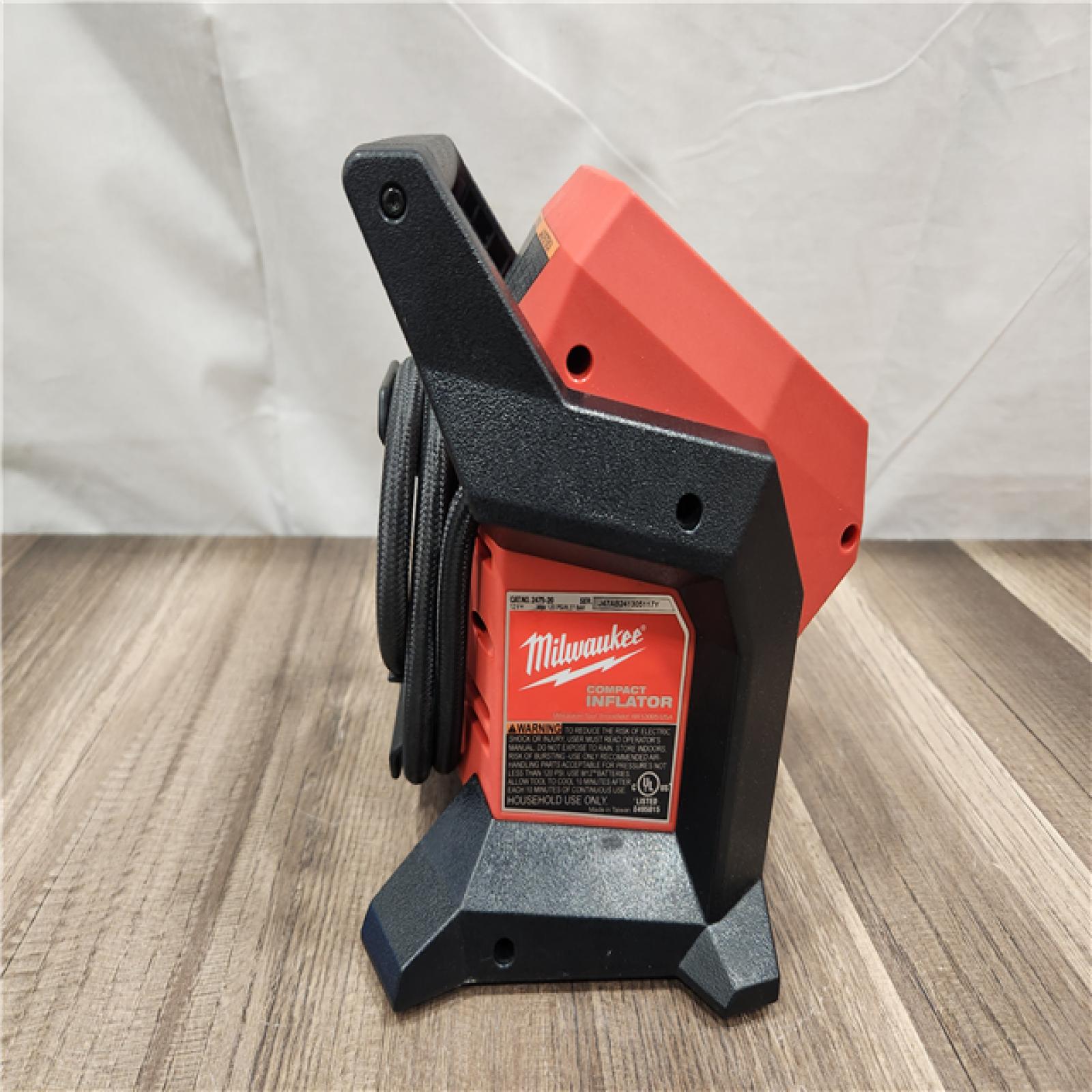 AS-IS- Milwaukee M12 Compact Inflator (Tool Only)