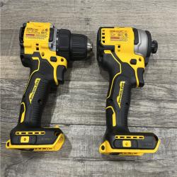 AS-IS DEWALT ATOMIC 20-Volt MAX Lithium-Ion Cordless Combo Kit