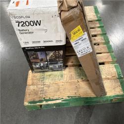 California AS-IS Ecoflow 7200W Battery Generator w/Solar Panel (Damaged Boxes)