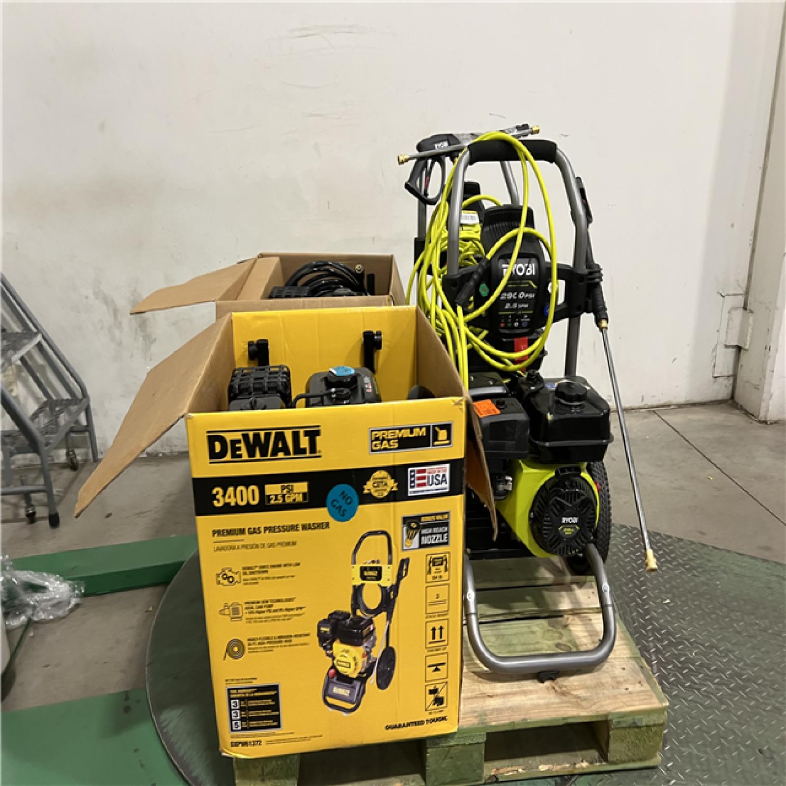 Dallas Location - As-Is GAS PRESSURE WASHER (Lot Of 4)