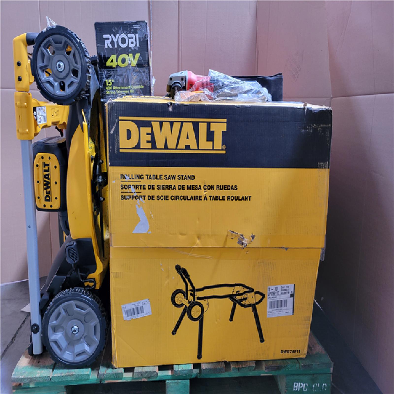 CALIFORNIA AS-IS TOOL PALLET