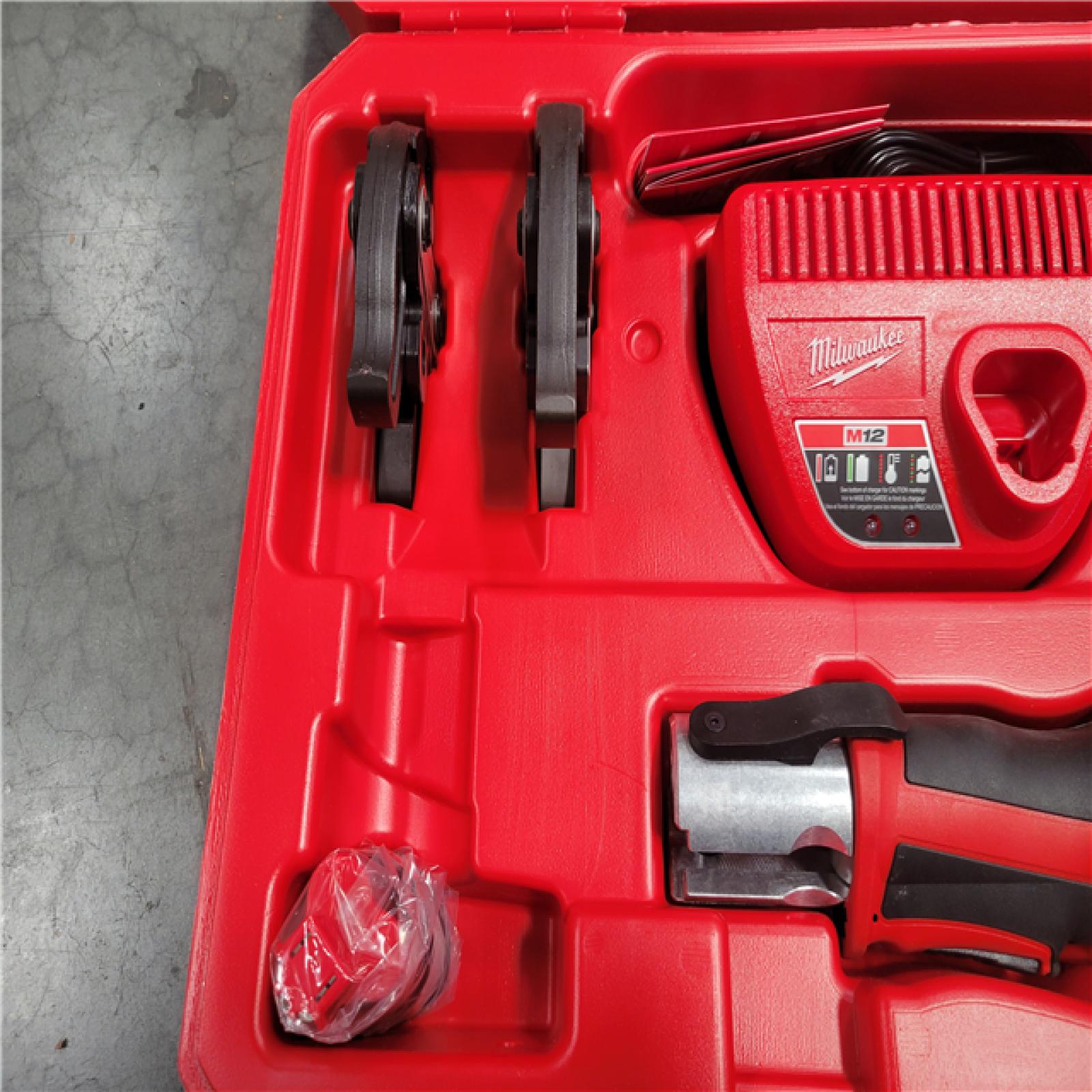 CALIFORNIA AS-IS MILWAUKEE M12 PRESS TOOL