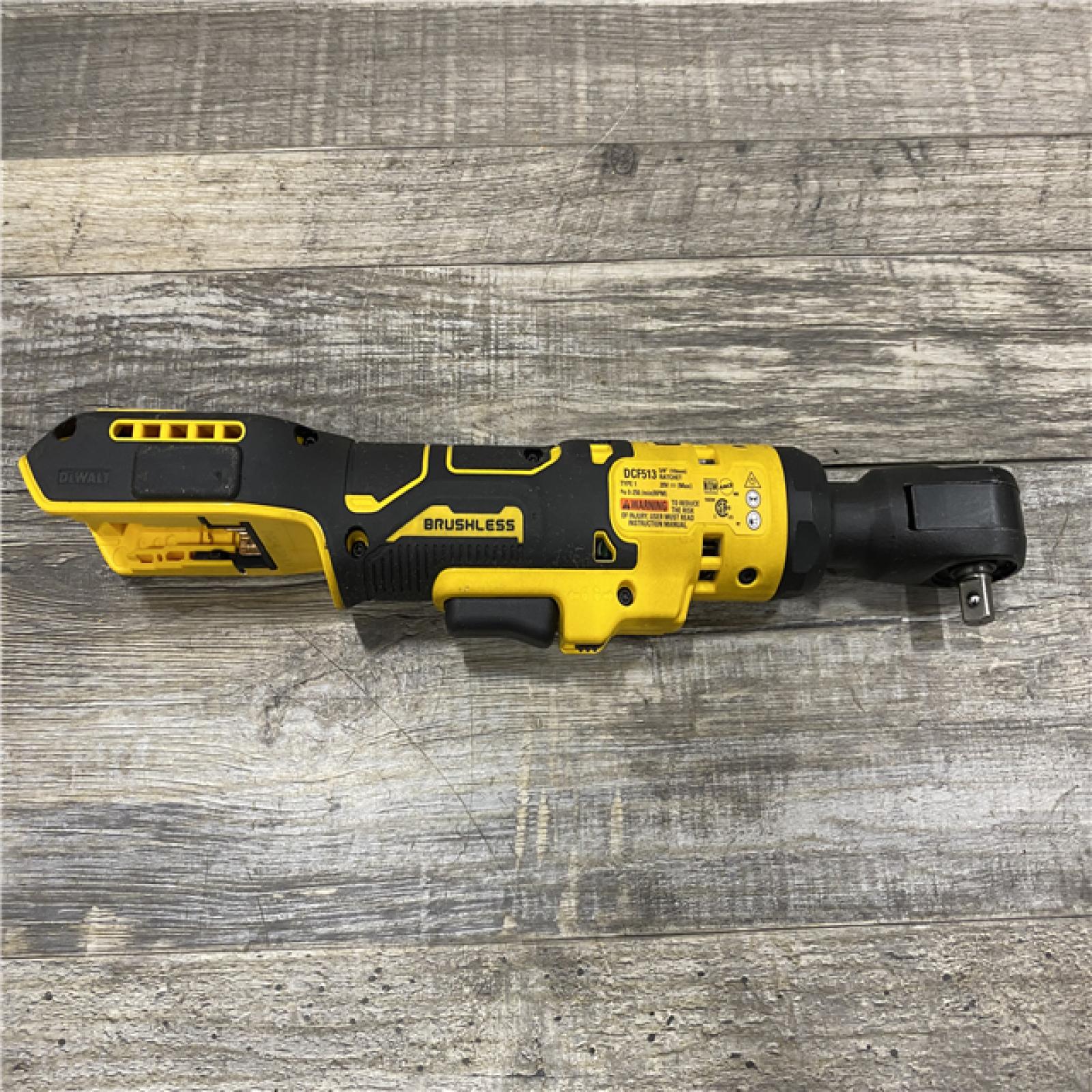 AS-IS DEWALT ATOMIC 20V MAX Cordless 3/8 in. Ratchet (Tool Only)
