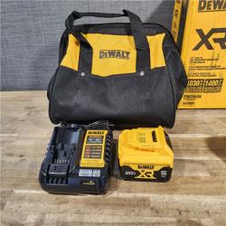 HOUSTON LOCATION - AS-IS (APPEARS LIKE NEW) Dewalt 20V MAX Lithium-Ion Cordless 1/2 in. Impact Wrench Kit W/ BATTERY & CHARGER