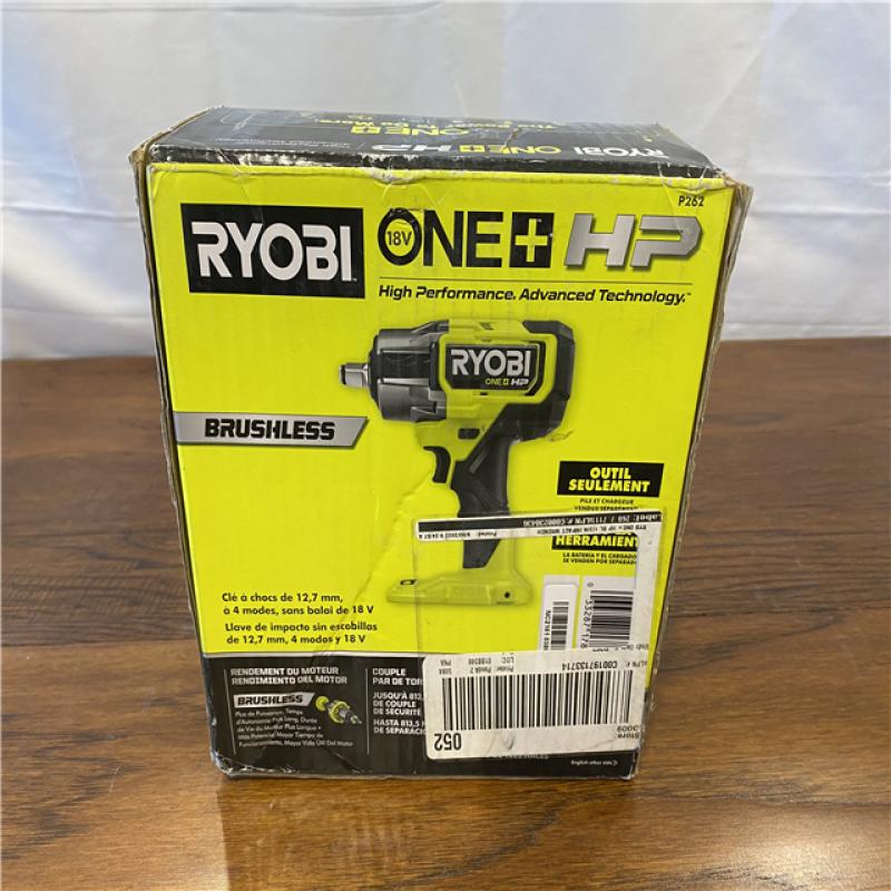 18V ONE+ HP Brushless 4-Mode 1/2 Impact Wrench - RYOBI Tools