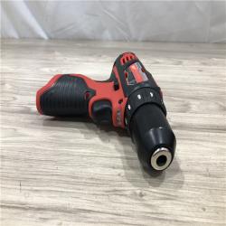 AS-IS Milwaukee 2494-22 M12 Cordless Combination 3/8 Drill / Driver and 1/4 Hex Impact Driver Dual Power Tool Kit