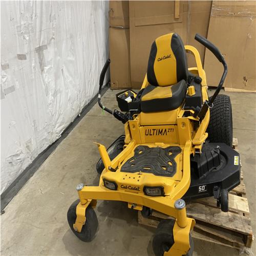 Houston Location - AS-IS Outdoor Power Equipment CUB CADET ZT1 50 SIT DOWN MOWER