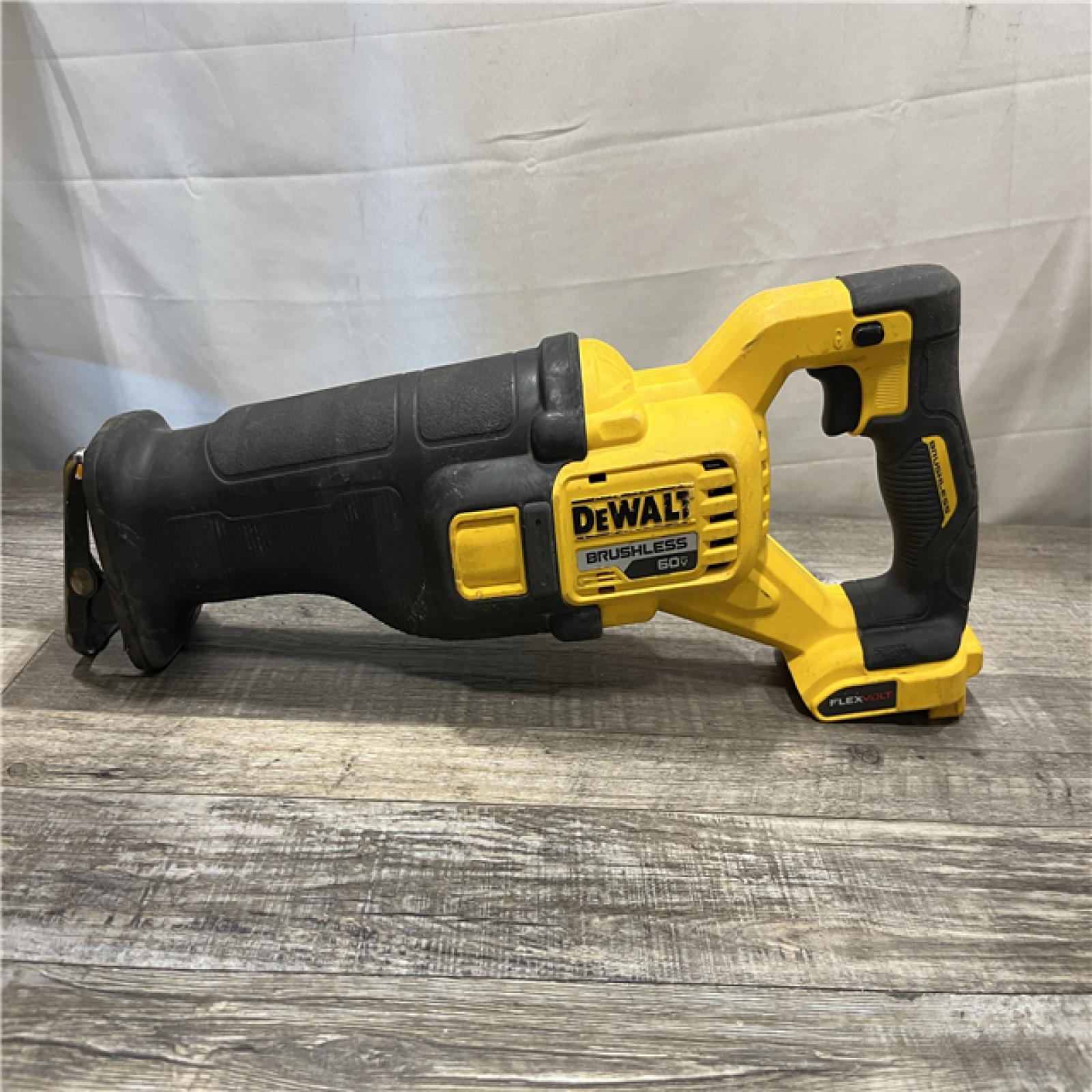 AS-IS DEWALT FLEXVOLT 60V MAX Cordless Brushless Reciprocating Saw (Tool Only)