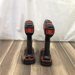 AS-IS Milwaukee 18V Lithium-Ion Cordless Drill Driver/Impact Driver Combo Kit