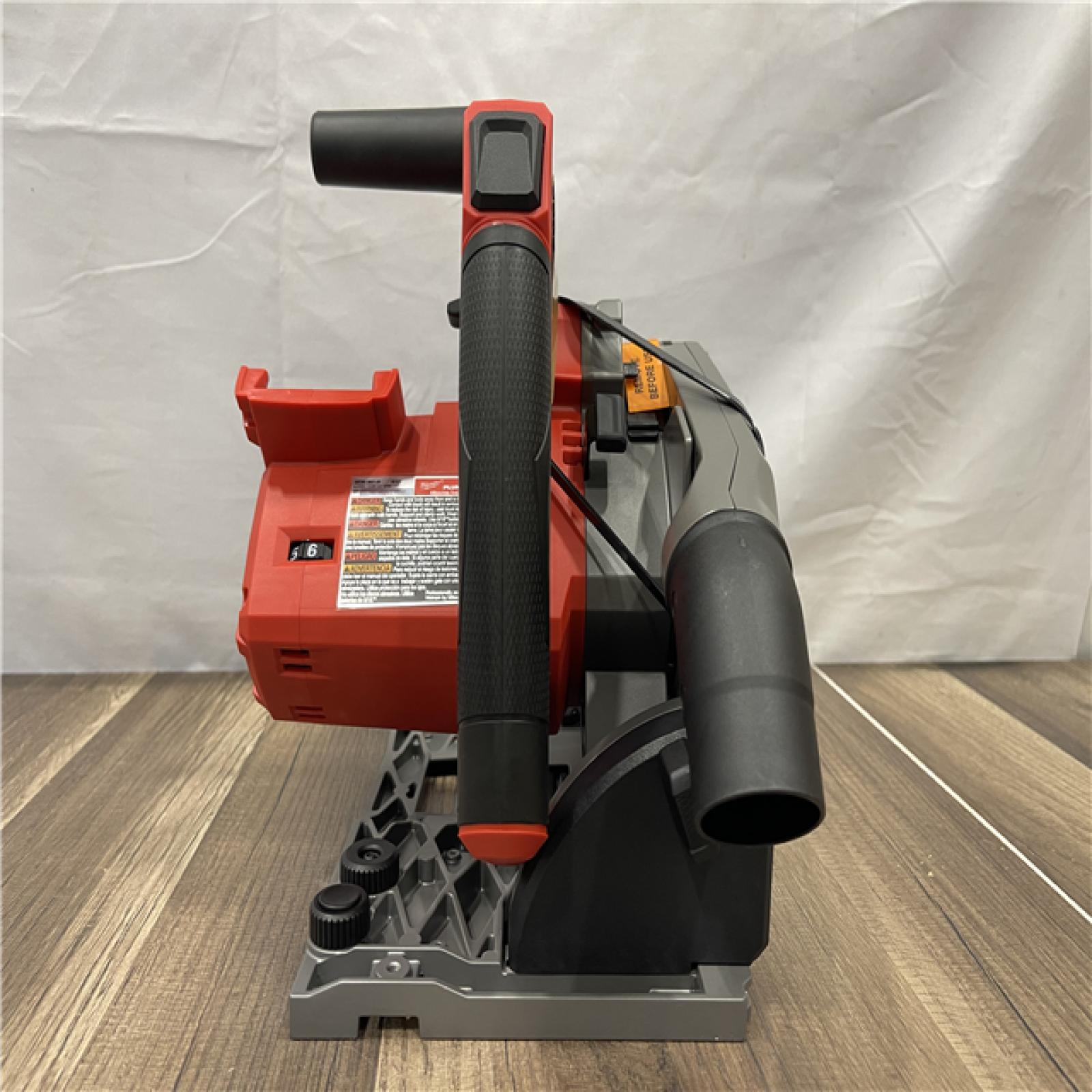 AS-IS Milwaukee M18 FUEL 18V Lithium-Ion Cordless Brushless 6-1/2 in. Plunge Cut Track Saw (Tool-Only)