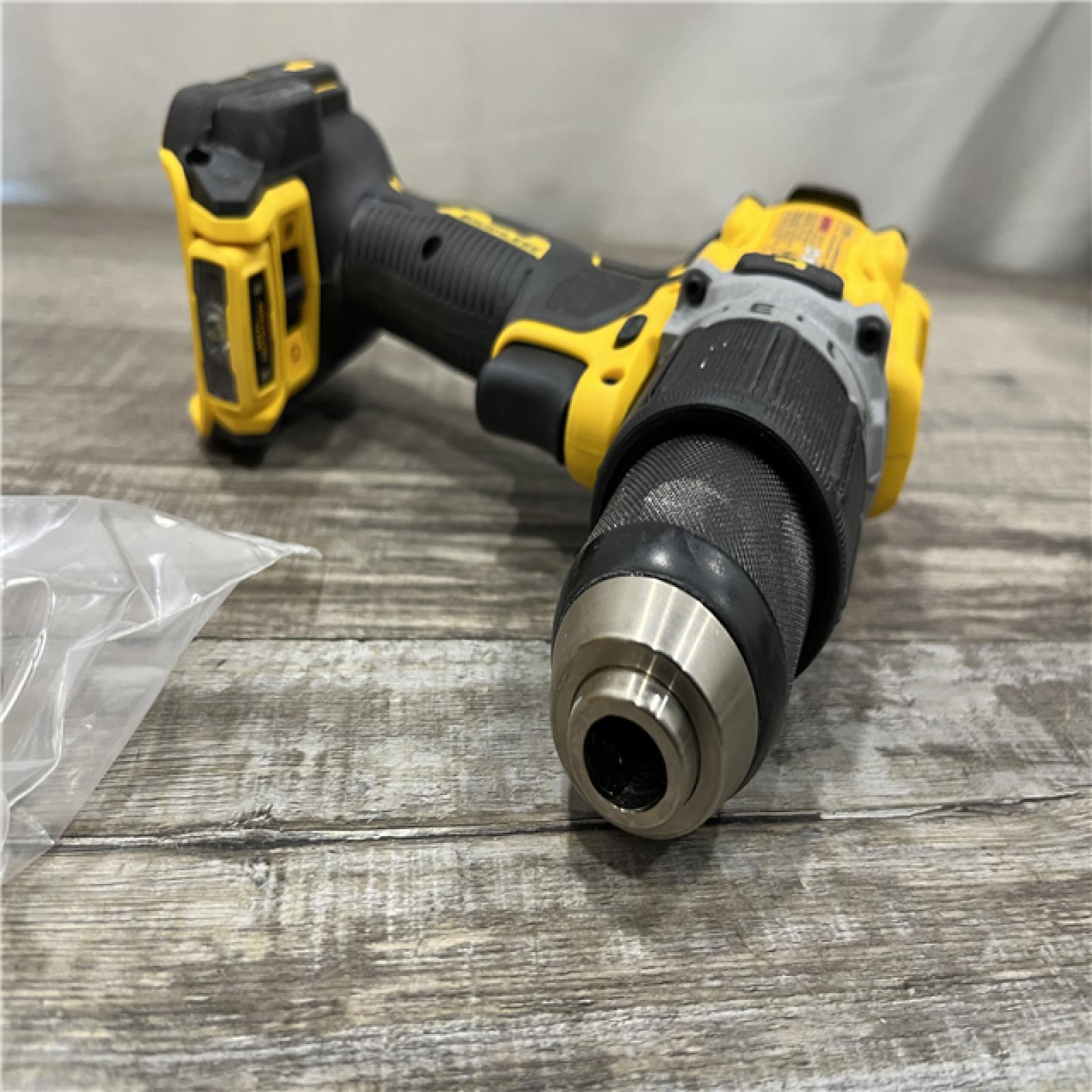 AS-IS DEWALT 20V XR Brushless Cordless 1/2 in. Hammer Drill (Tool-Only)