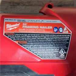 HOUSTON LOCATION - AS-IS Milwaukee FUEL 3-1/2 in. 18-Volt 30-Degree Lithium-Ion Brushless Cordless Framing Nailer (Tool-Only)