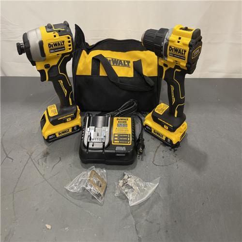 AS-IS - Dewalt ATOMIC 20-Volt MAX Lithium-Ion Cordless Combo Kit