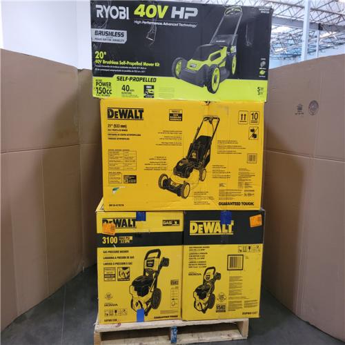CALIFORNIA AS-IS OUTDOOR POWER EQUIPMENT