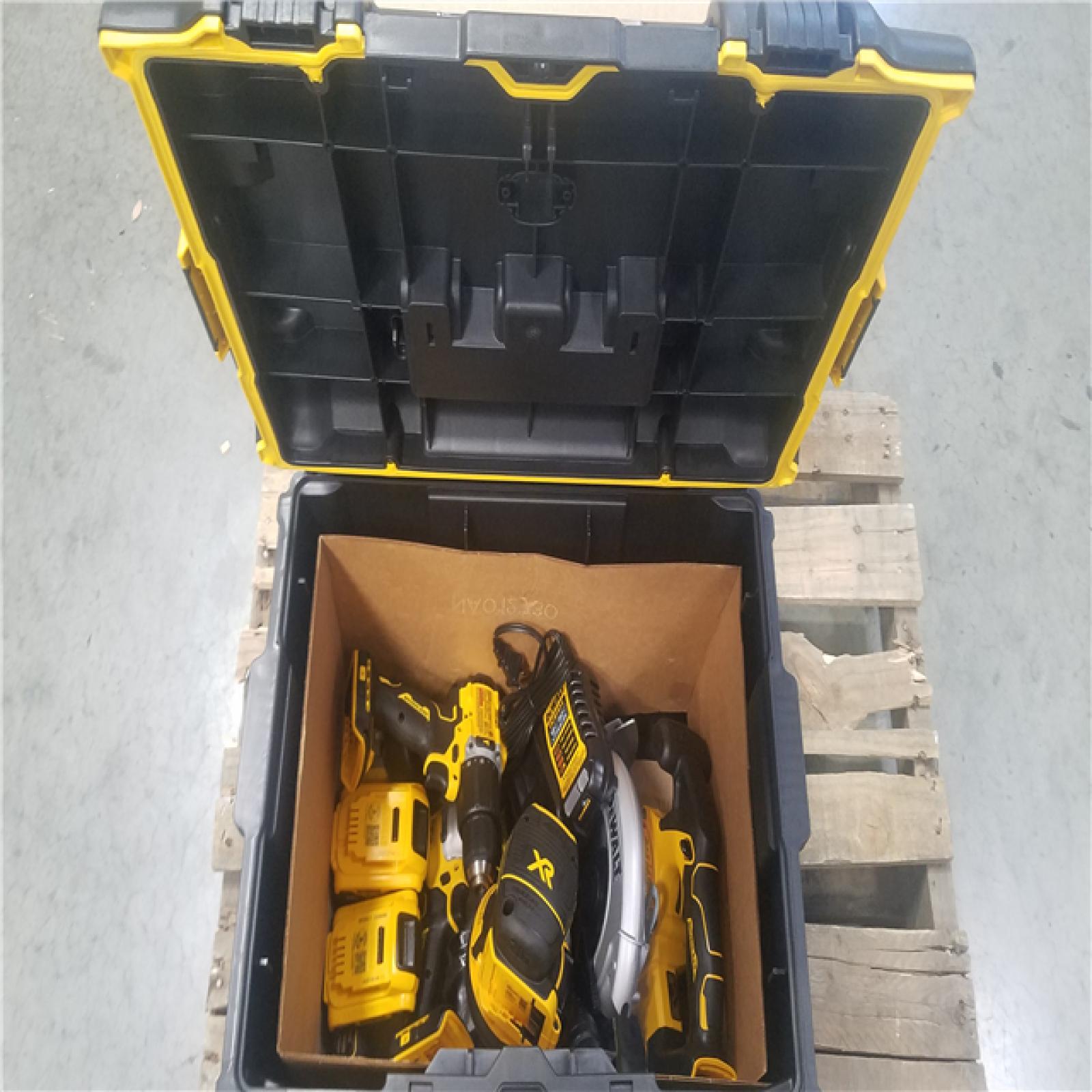 CALIFORNIA NEW DEWALT BRUSHLESS 6-TOOL COMBO KIT WITH TOUGHSYSTEM 2.0