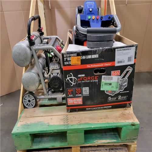 CALIFORNIA AS-IS OUTDOOR POWER EQUIPMENT