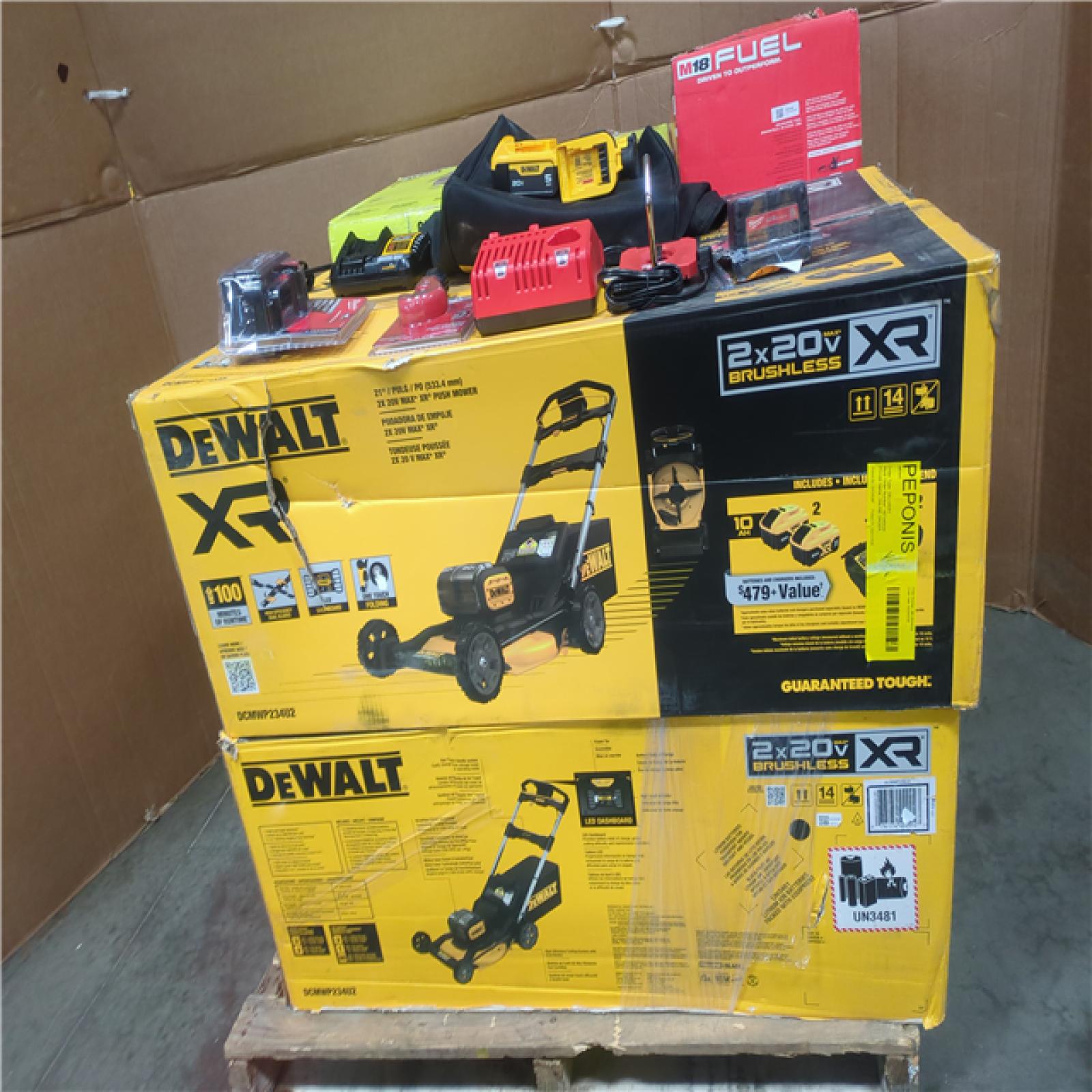 CALIFORNIA AS-IS TOOL PALLET