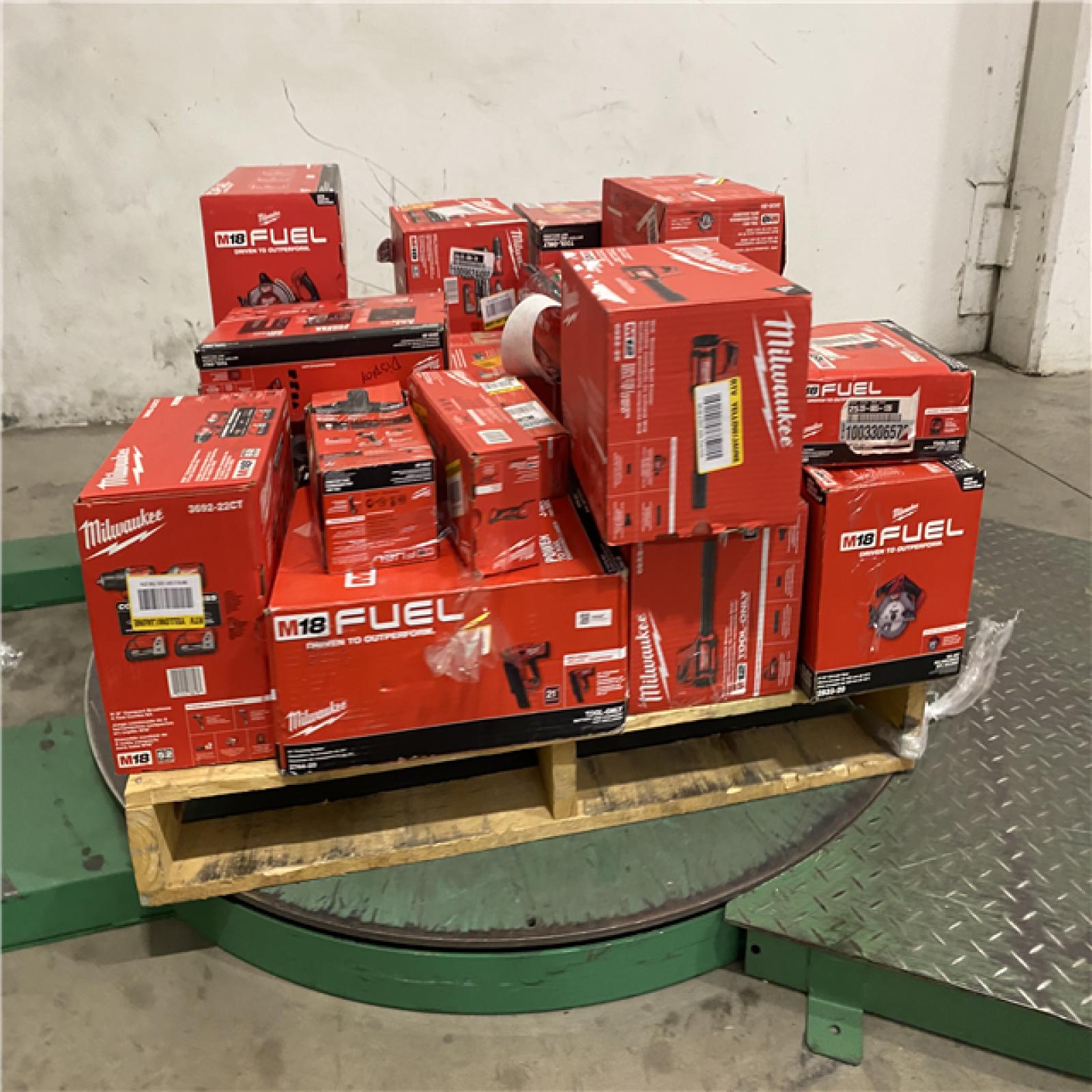 Dallas Location - As-Is MILWAUKEE Tool Pallet