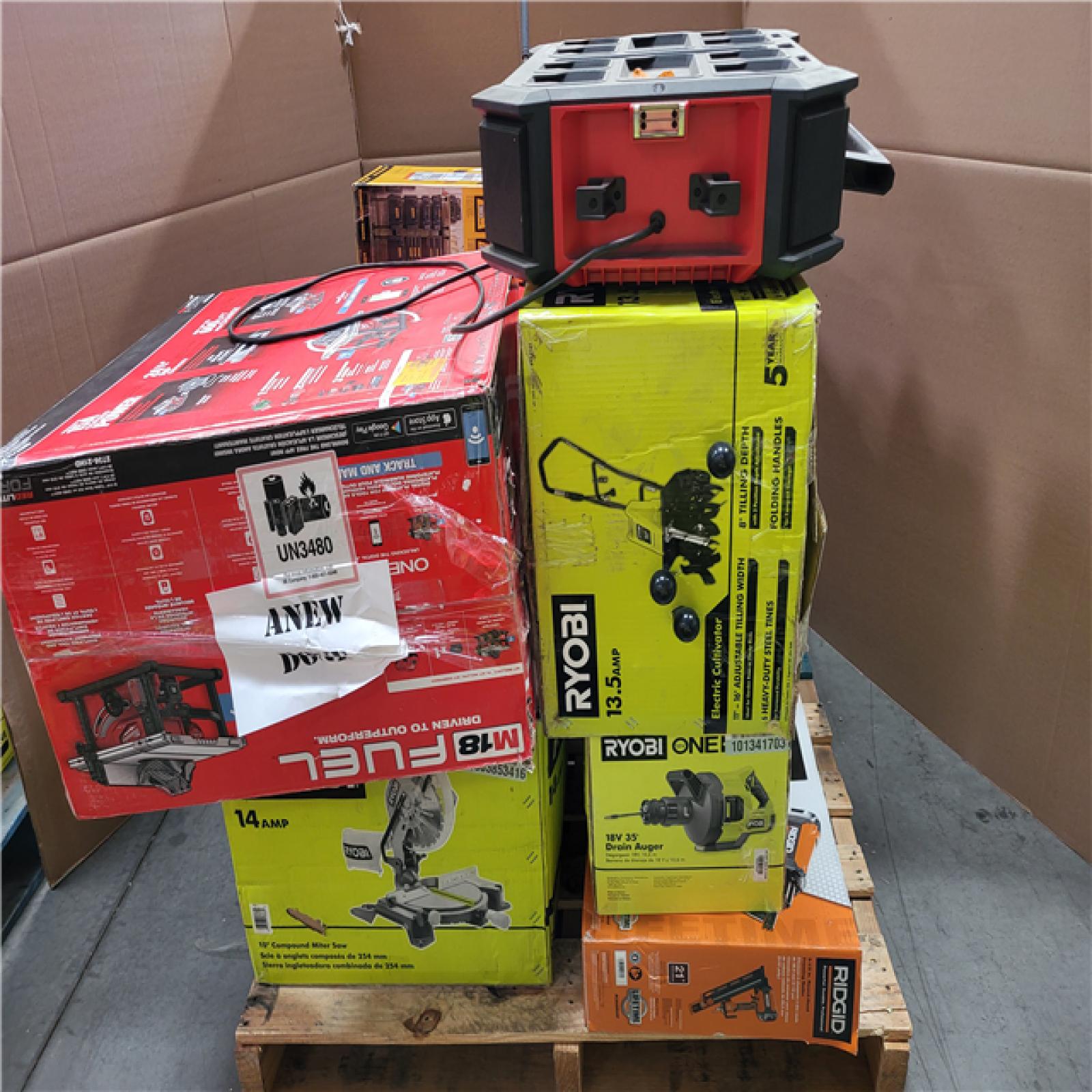 CALIFORNIA AS-IS TOOL PALLET