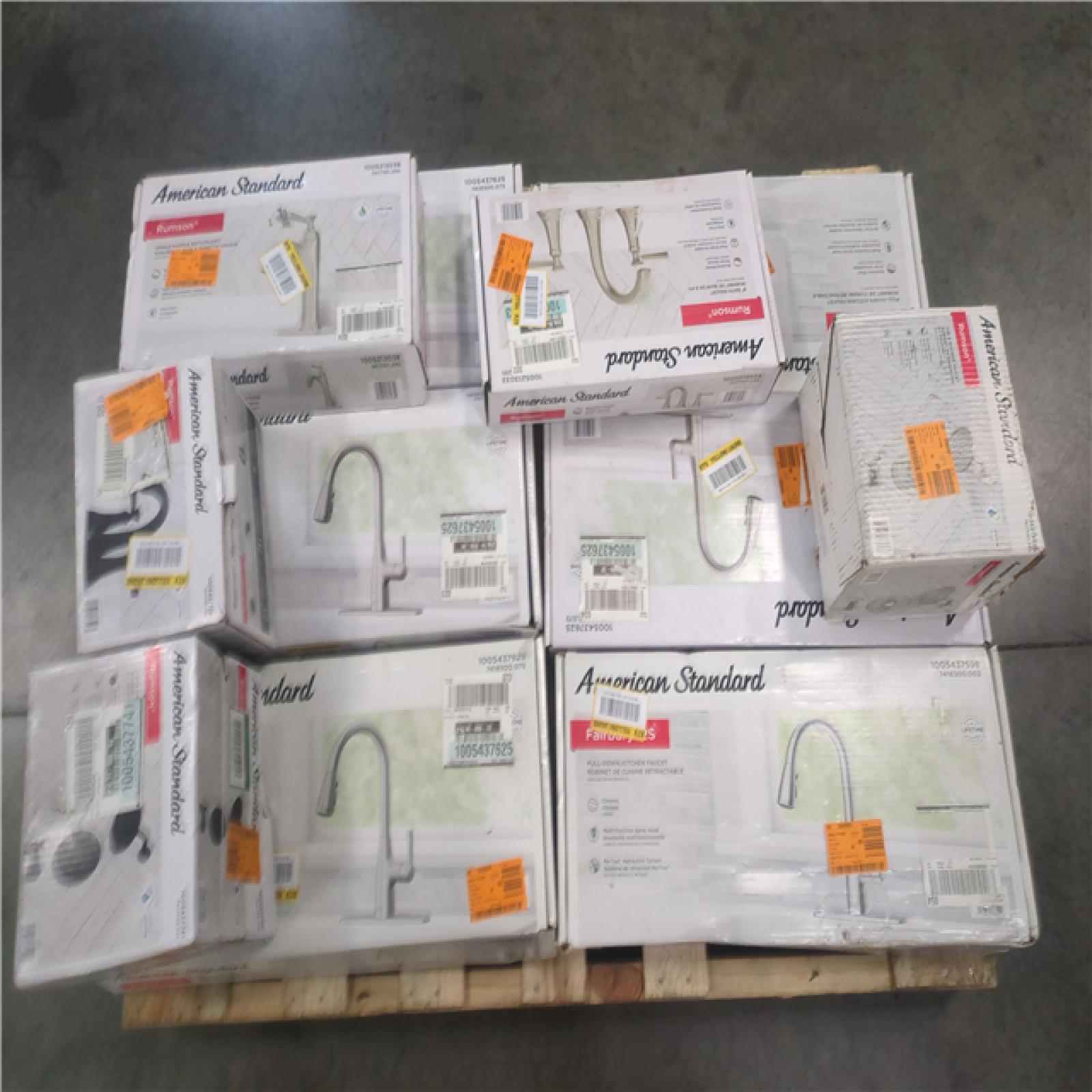 CALIFORNIA AS-IS AMERICAN STANDARD FAUCETS