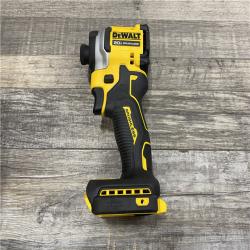 AS-IS DEWALT ATOMIC 20V MAX Lithium-Ion Cordless 1/4 in. Brushless Impact Driver Kit