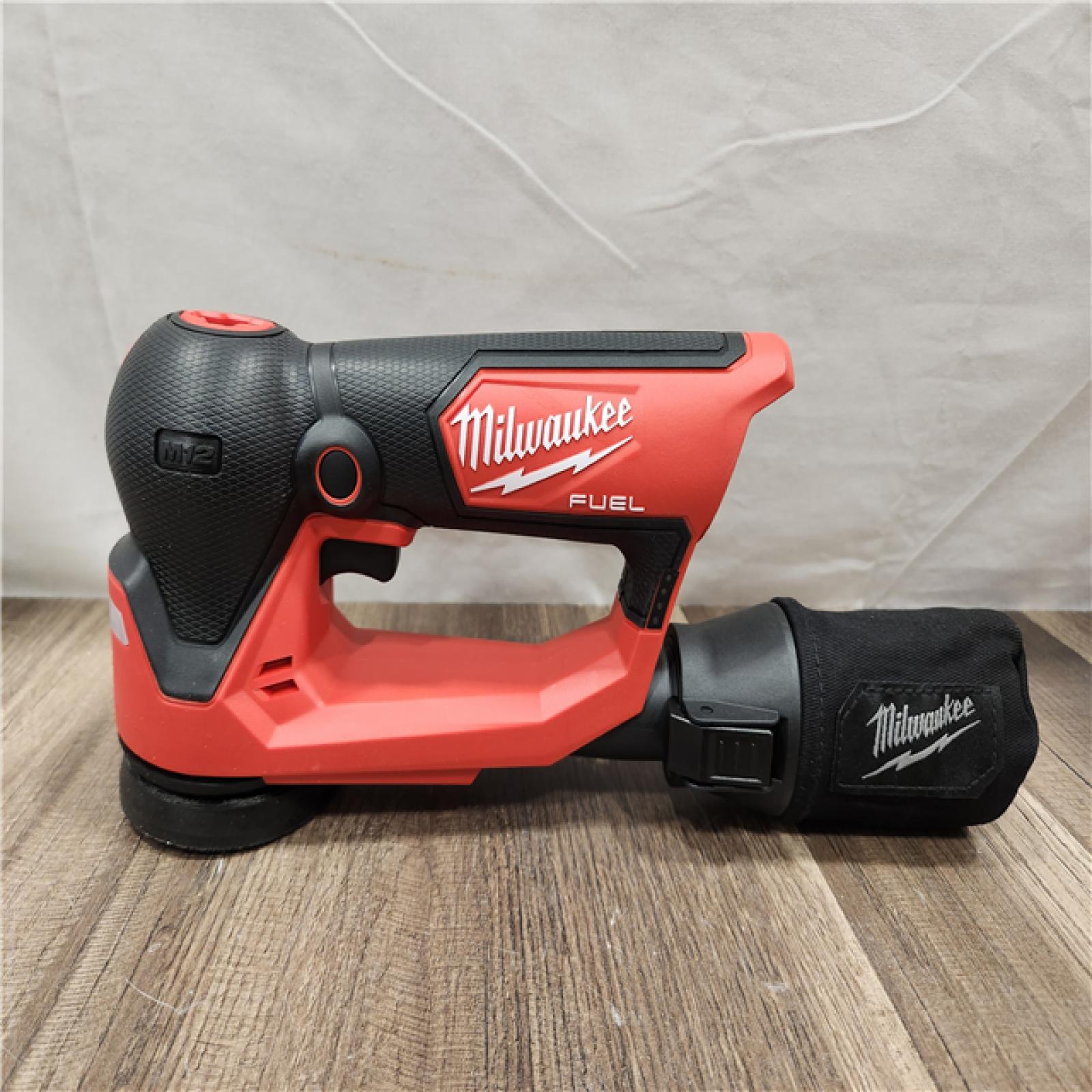 AS-IS- M12 FUEL 12V Lithium-Ion Brushless Cordless 3 in. Random Orbital Detail Sander (TOOL ONLY)