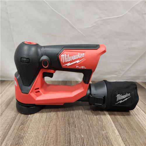 AS-IS- M12 FUEL 12V Lithium-Ion Brushless Cordless 3 in. Random Orbital Detail Sander (TOOL ONLY)