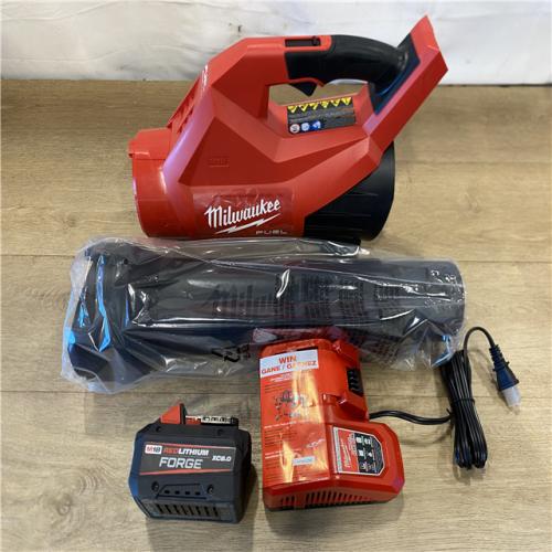 AS-IS Milwaukee  FUEL 120 MPH 500 CFM 18V Brushless Cordless Battery Powered Leaf Blower Kit
