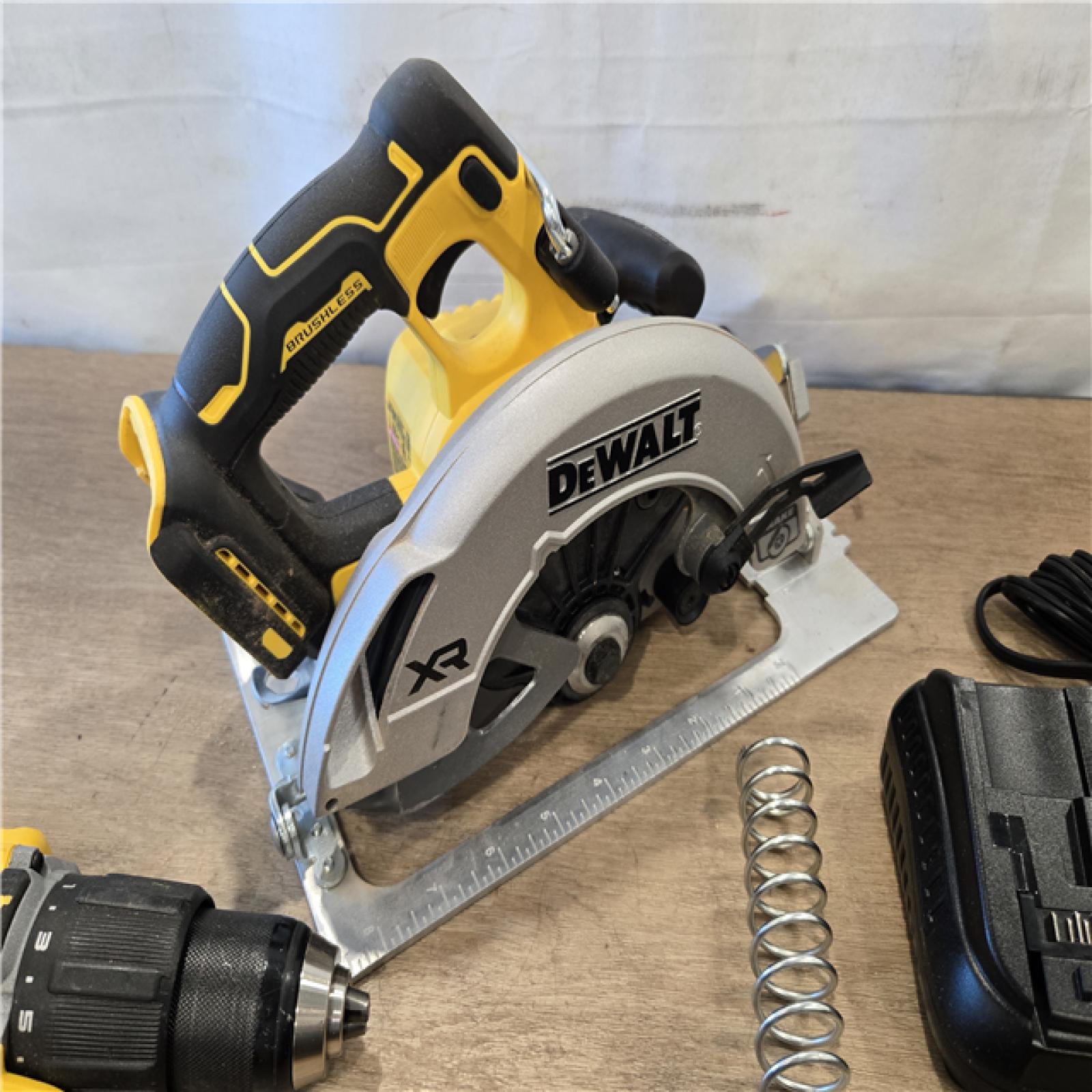 AS-IS DEWALT 20V MAX Lithium-Ion Cordless 5-Tool Combo Kit